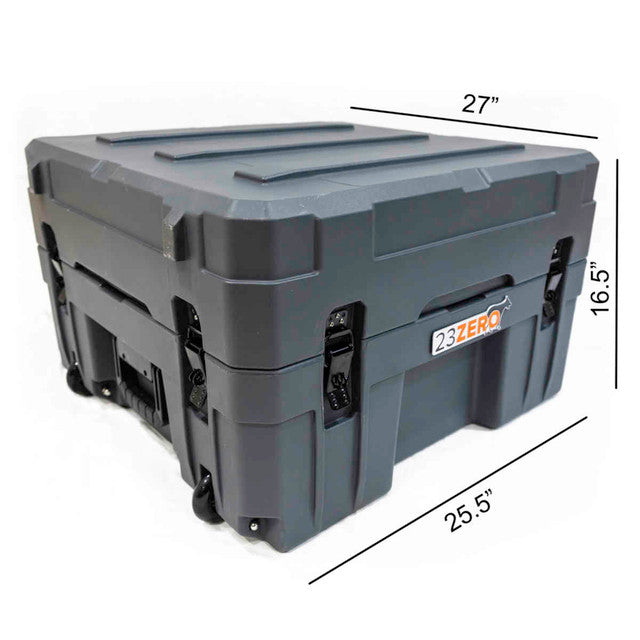 132L Overland Gear Box with Wheels – Heavy-Duty Camping & Overlanding Storage Box