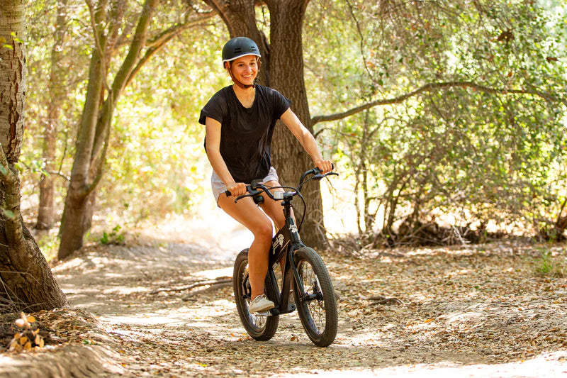 JackRabbit XG - Lightweight & Compact XL All-Terrain Micro eBike, Black