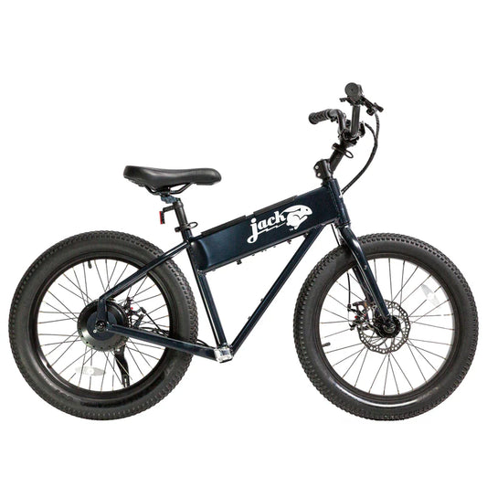 JackRabbit XG - Lightweight & Compact XL All-Terrain Micro eBike, Black