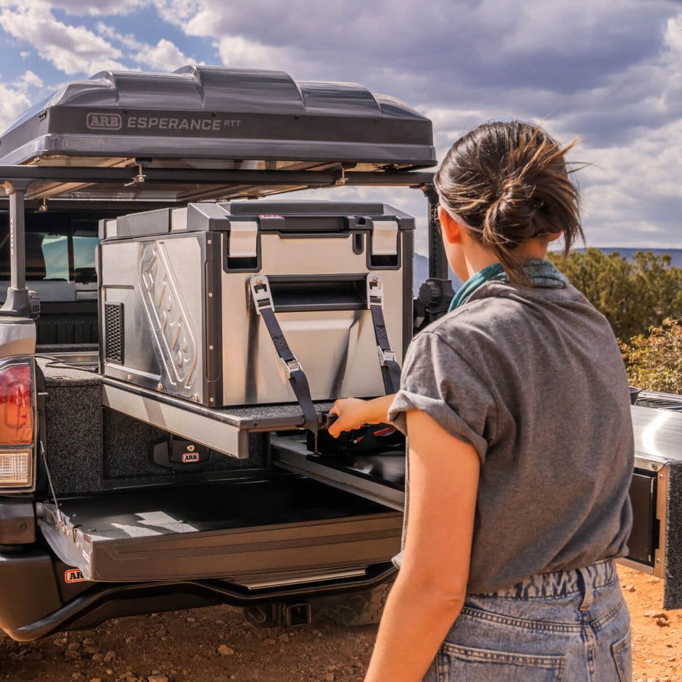 63 Quart Elements Fridge Freezer – Weatherproof Stainless Steel Camping Cooler