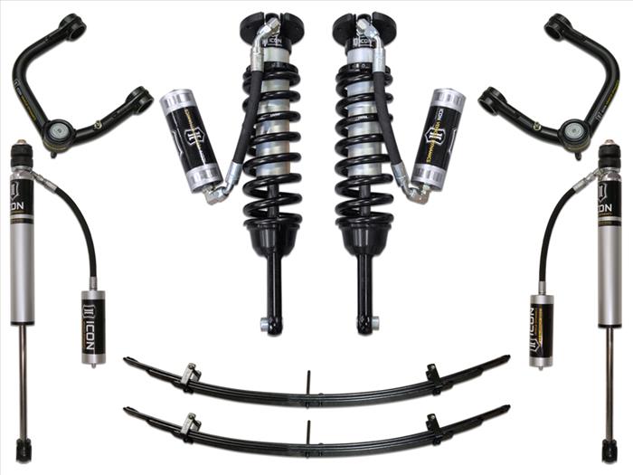 ICON 2005-2015 Toyota Tacoma 0-3.5" Lift/2016-2023 Tacoma 0-2.75" Lift, Stage 4 Suspension System, Tubular UCA â€“ K53004T