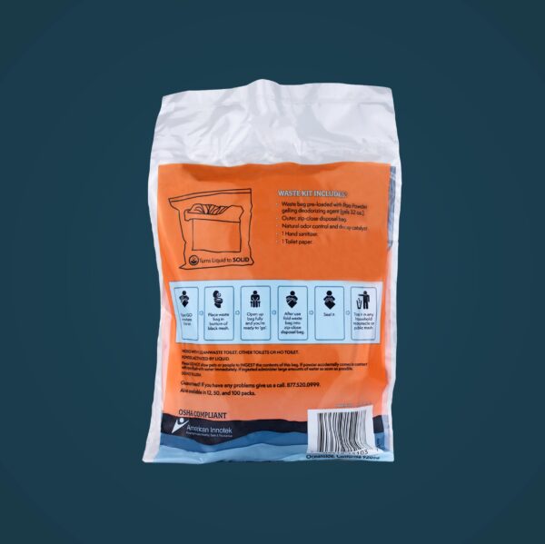 Original Wag Bag GO Anywhere Toilet Kit - 12 Pack