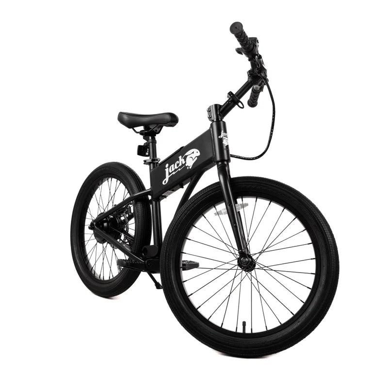 JackRabbit OG2 - Lightweight & Compact All-Terrain Micro eBike, Black