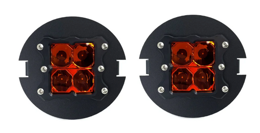 Heretic Toyota Tacoma (2005-2011) Amber LED Fog Light Kit