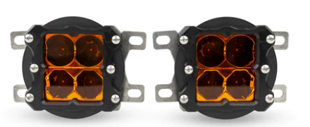 Heretic Subaru Crosstrek ('13-'20) and Outback ('10-'12) Fog Light Kit | Amber Lens