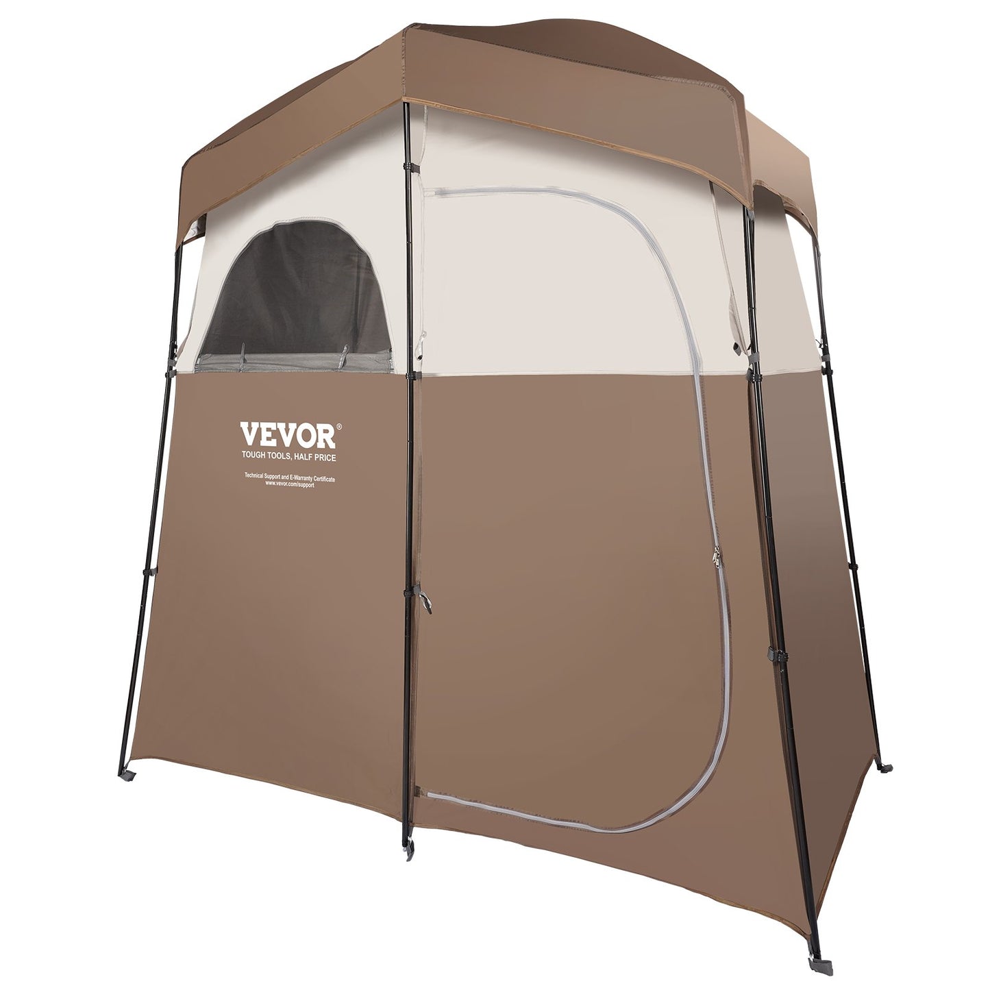 Camping Shower Tent – 2-Person Privacy Tent for Outdoor Showers UV50 Protection and Waterproof